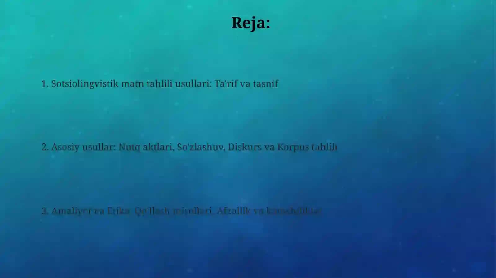 Sotsiolingvistik matn tahlili usullari 2