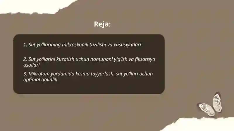 Oʻsimliklarda sut yoʻllarini mikroskopda kuzatish 2