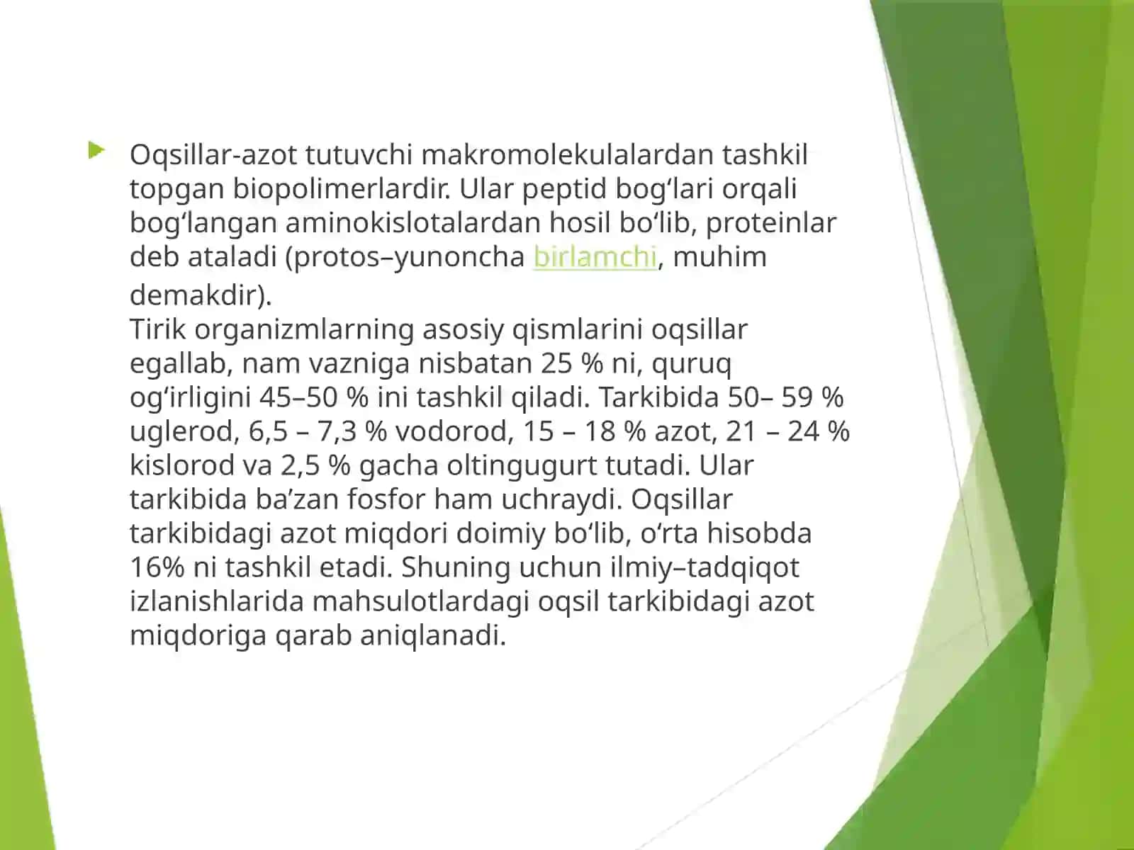 Oqsillar 2
