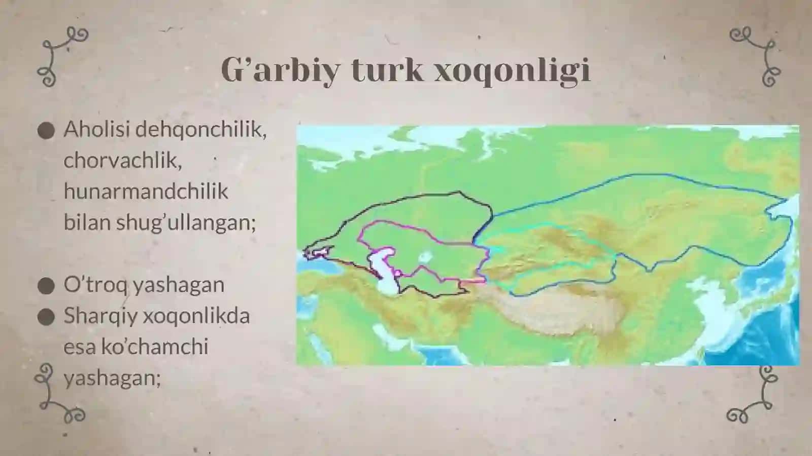 G’arbiy Turk xoqonligi 2