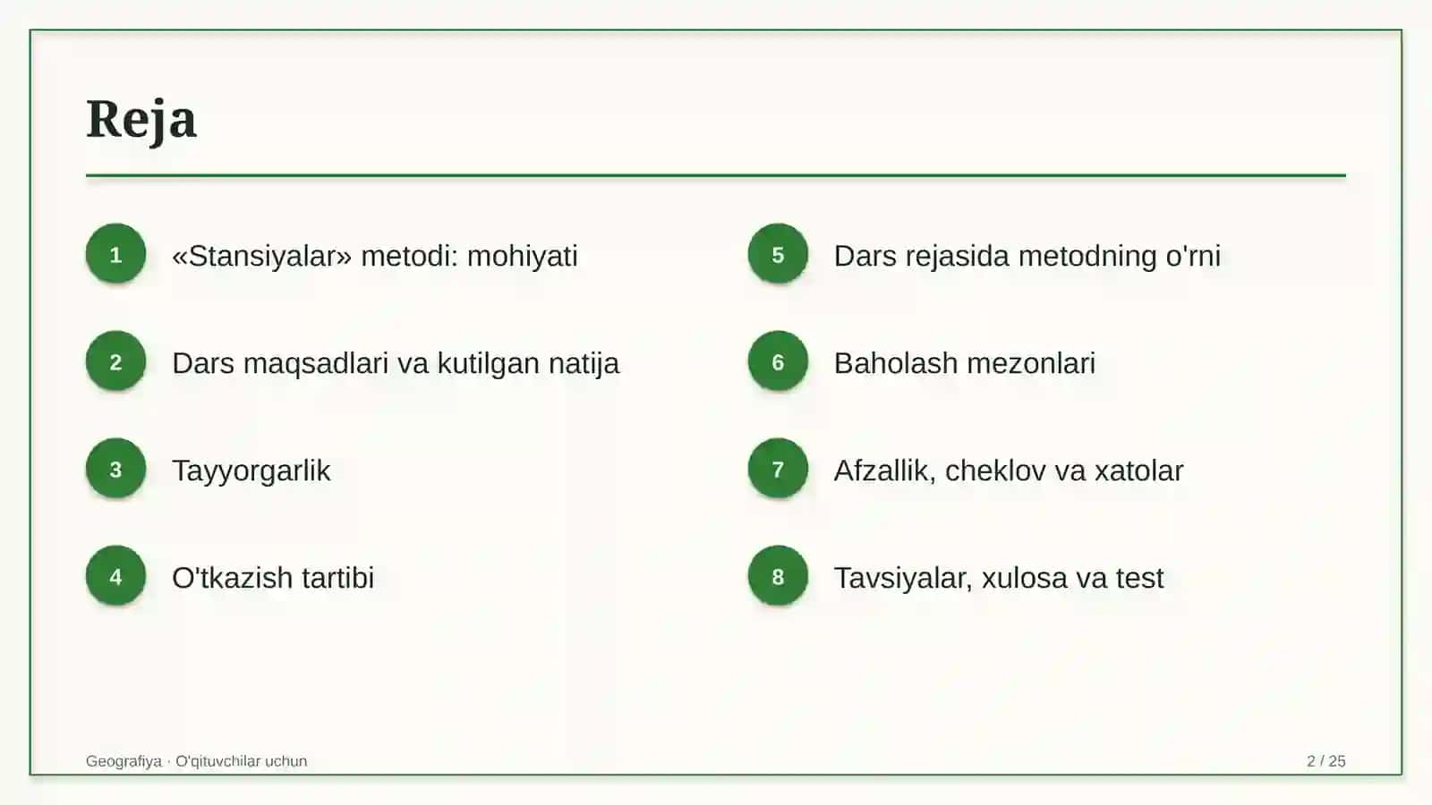 geografiya darslarida stansiyalar metodidan foydalanish 4736 2