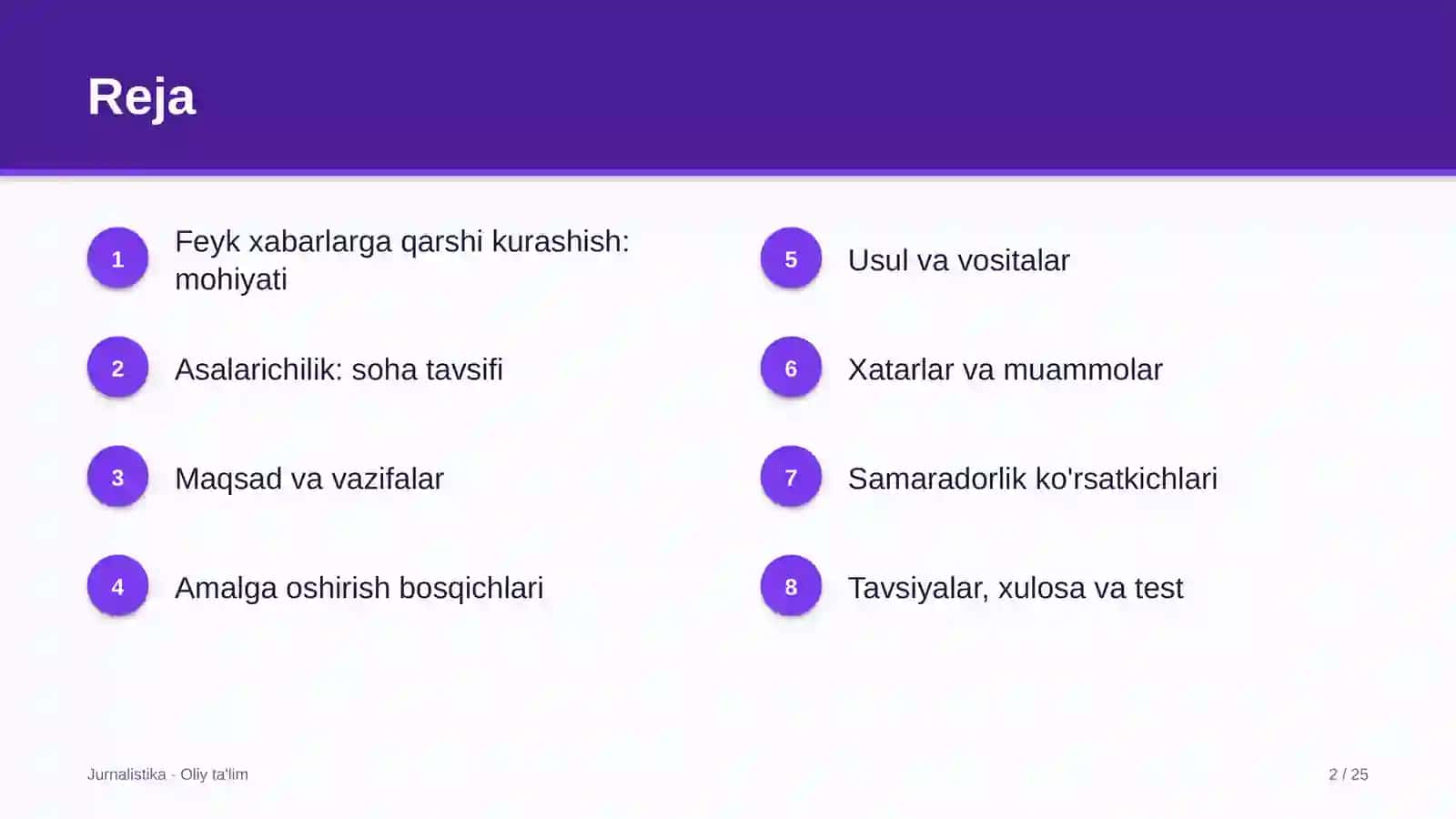 Asalarichilikda feyk xabarlarga qarshi kurashish 2