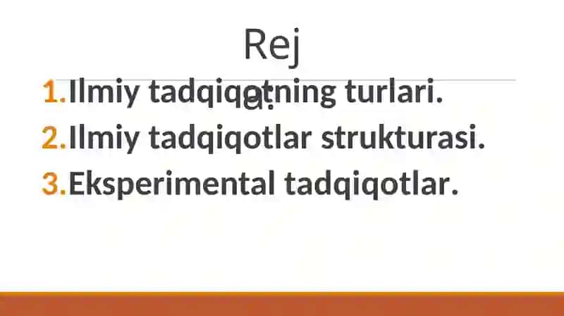 Ilmiy tadqiqot 2