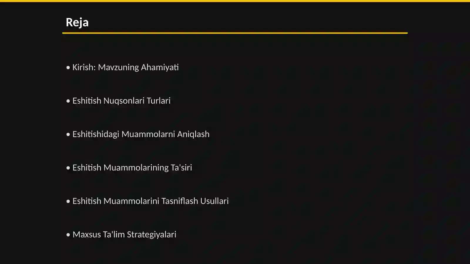 Eshitishida Nuqsoni Bo'lgan Bolalarni Tasniflash Usullari 2