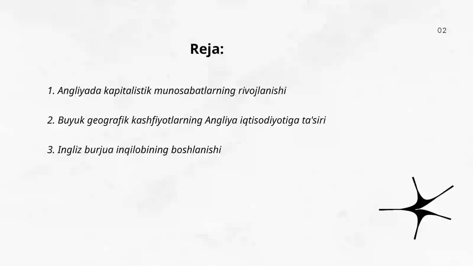 Angliyada kapitalizmning gʻalaba qilishi va ingliz burjua inqilobi. Buyuk Geografik kashfiyotlar 2