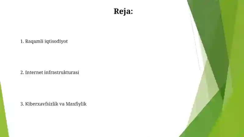 Internet va raqamli dunyo 2