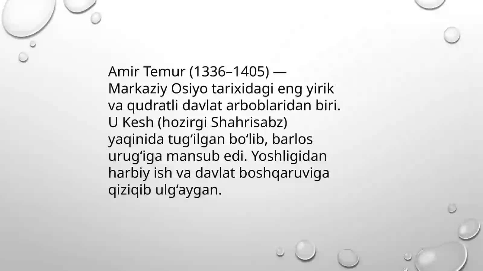 Amir Temur —buyuk davlat arbobi 2
