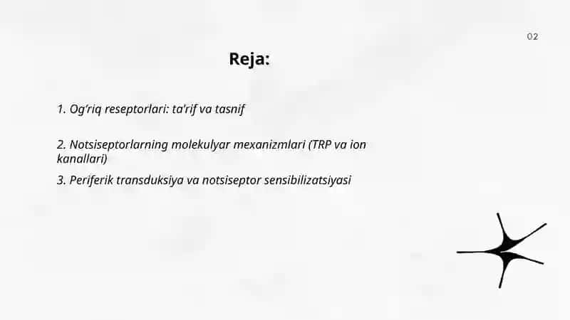 Ogʻriq reseptorlari: taʼrif va tasnif 2