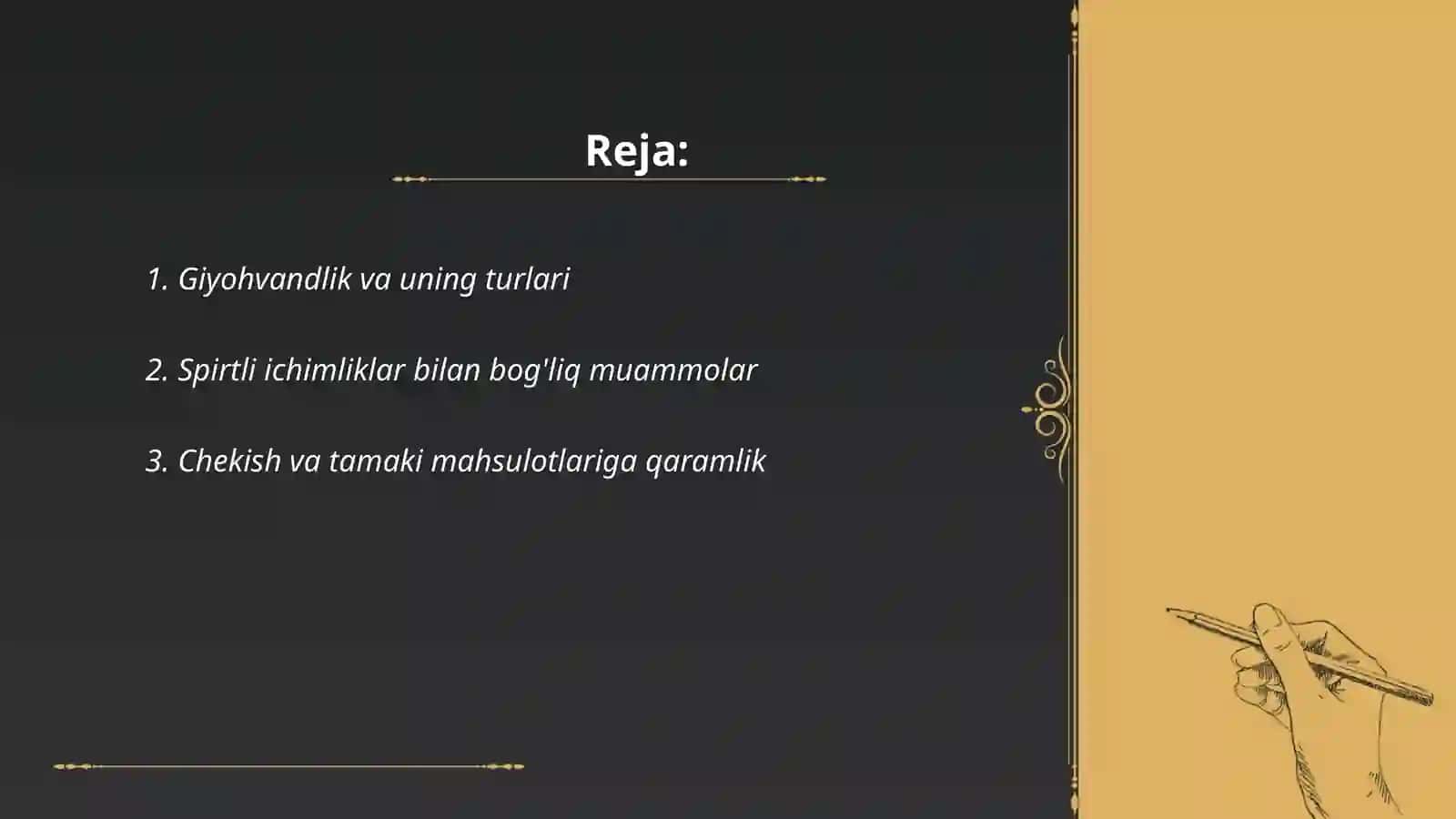 Giyohvandlik va uning turlari 2