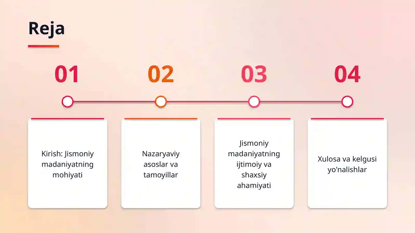 Jismoniy madanyat nazaryasi tushunchalari 2