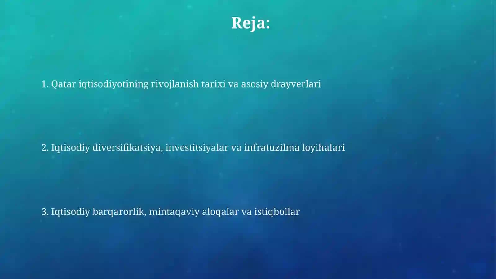 Qatariqtisodiyoti 2