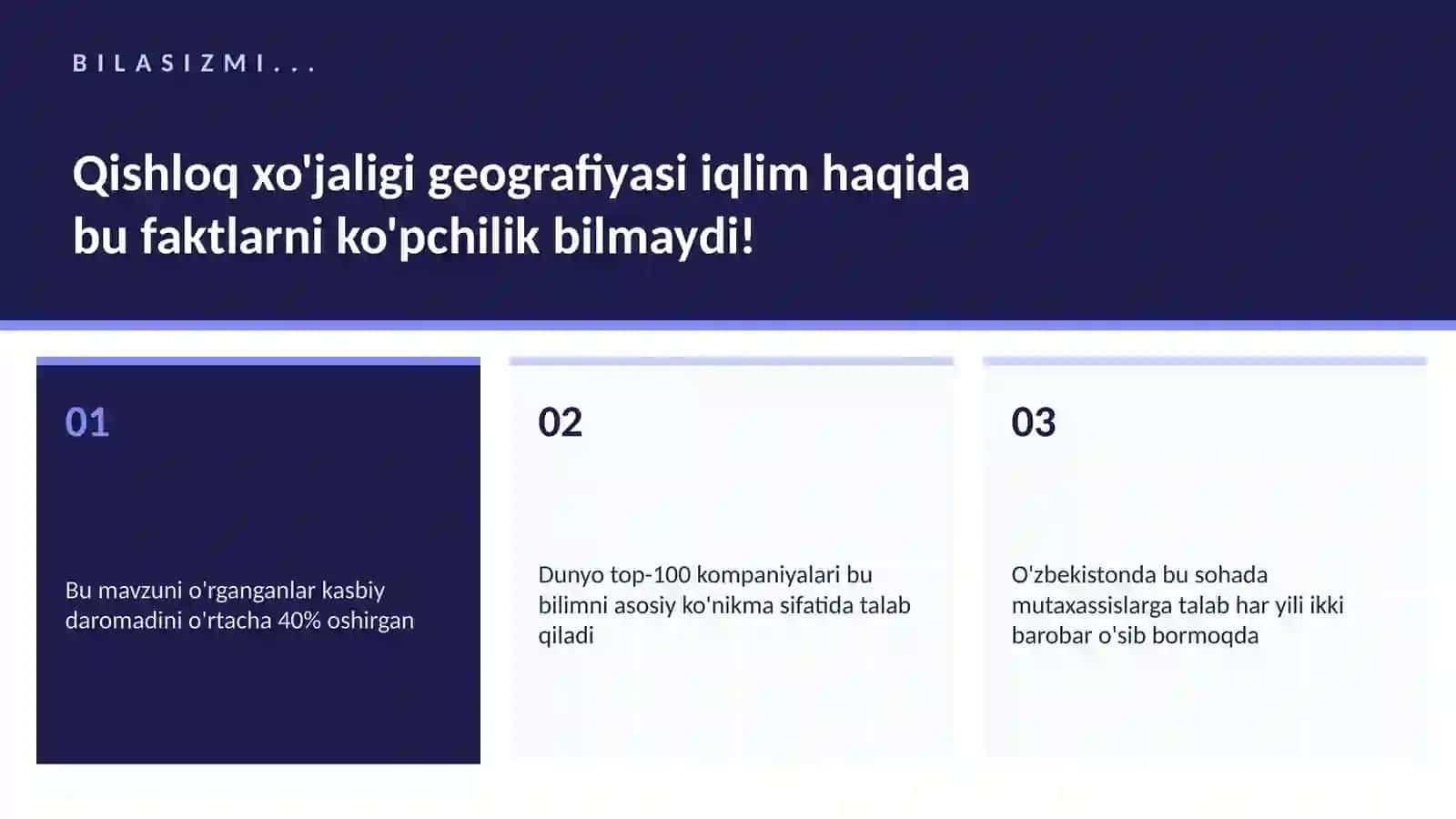 Qishloq xo'jaligi geografiyasi iqlim 2