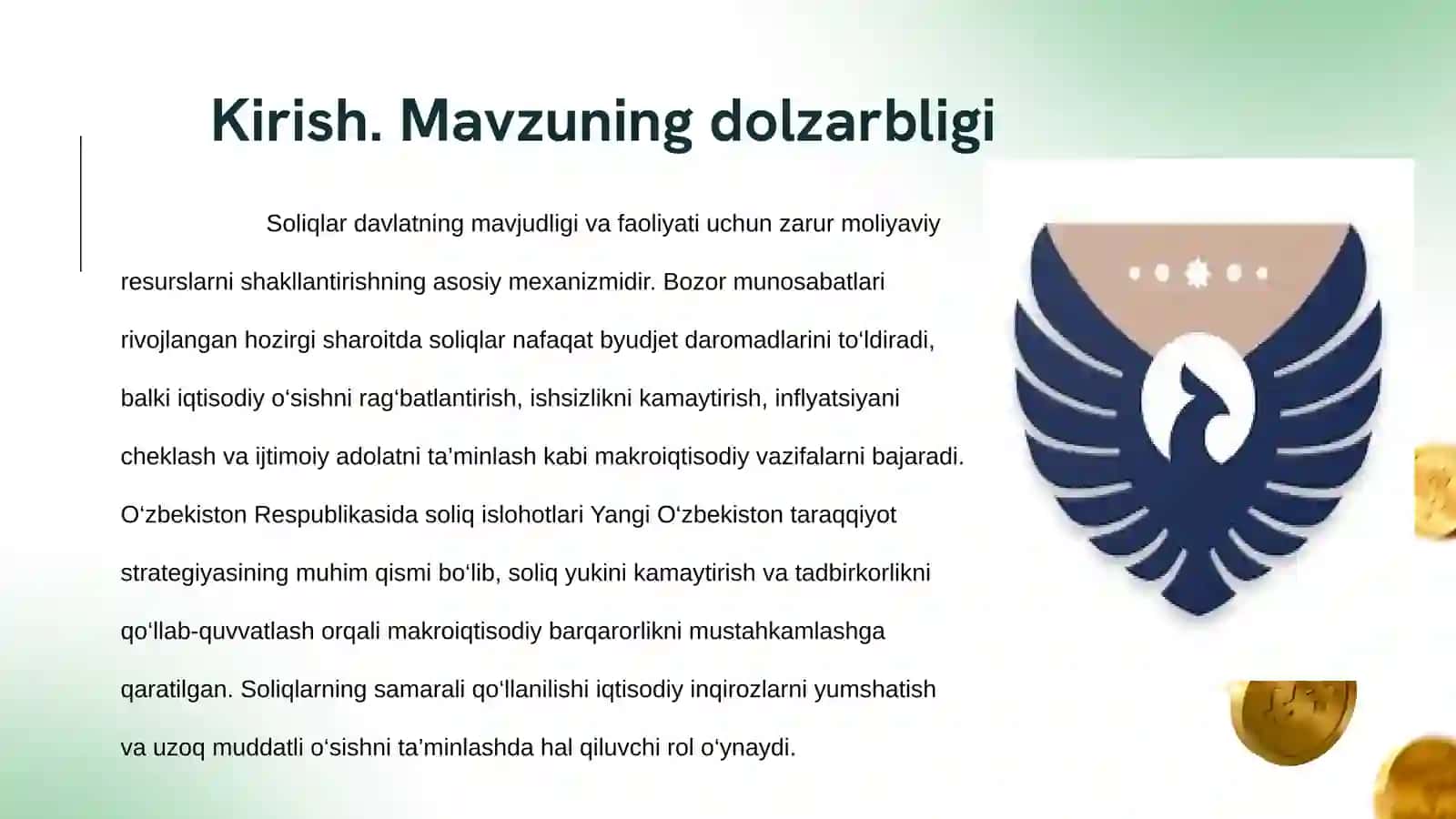 Soliqlarning makroiqtisodiy mohiyati va roli 2