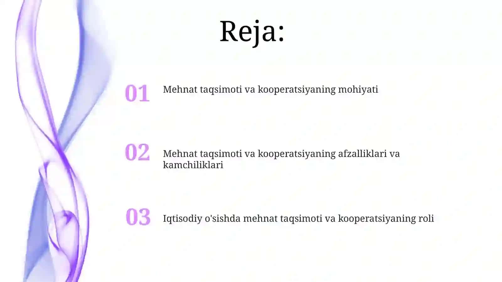 Mehnat taqsimoti va kooperatsiyasining mohiyati va ahamiyati 2
