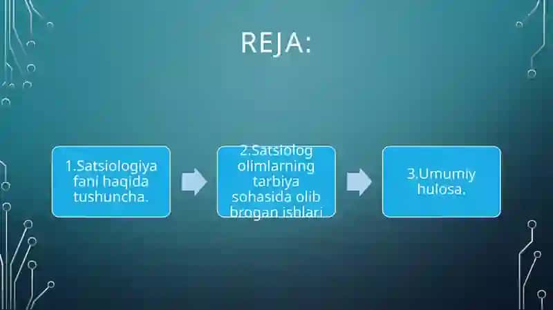 Satsiologolimlarning tarbiyasohasida olib borgan ilmiy taqiqotishlari 2