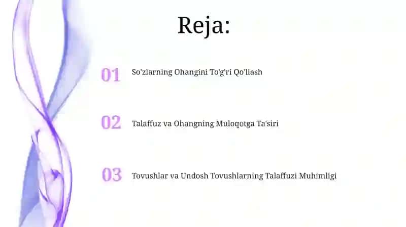 So'zlarning Ohangini To'g'ri Qo'llash 2