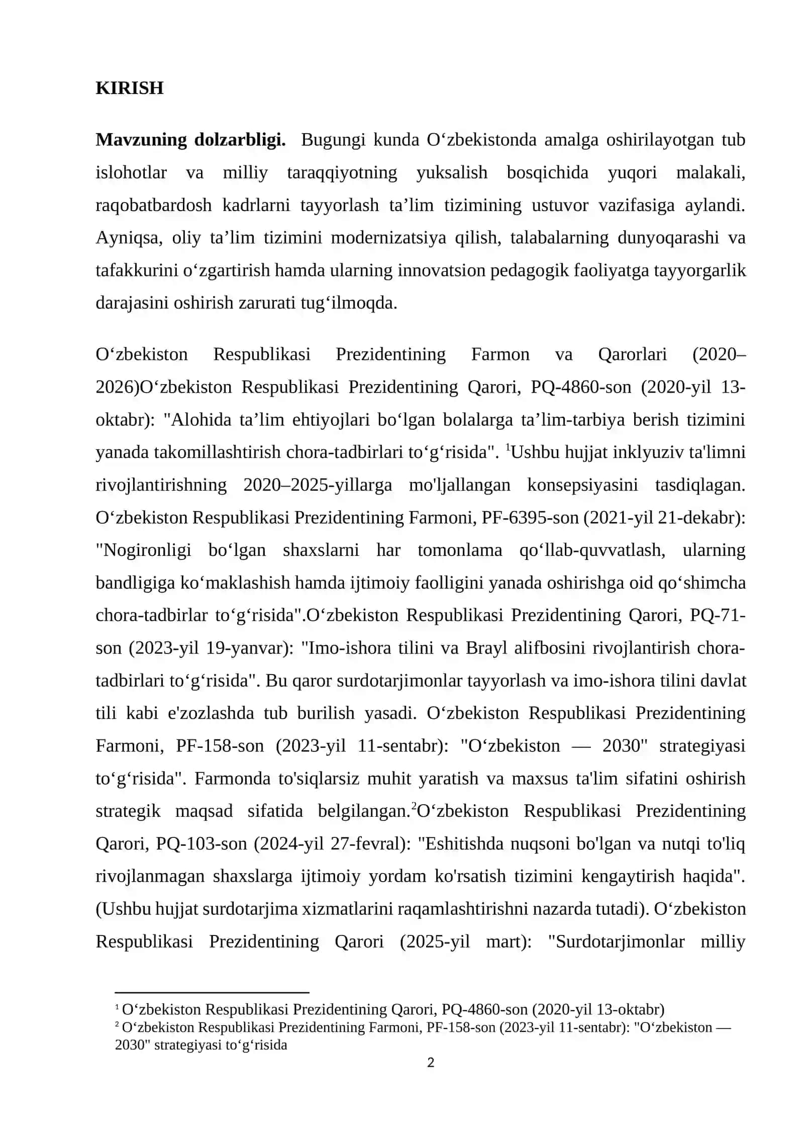 SURDOTARJIMA TA’LIMIDA MODULLI O‘QITISH 2