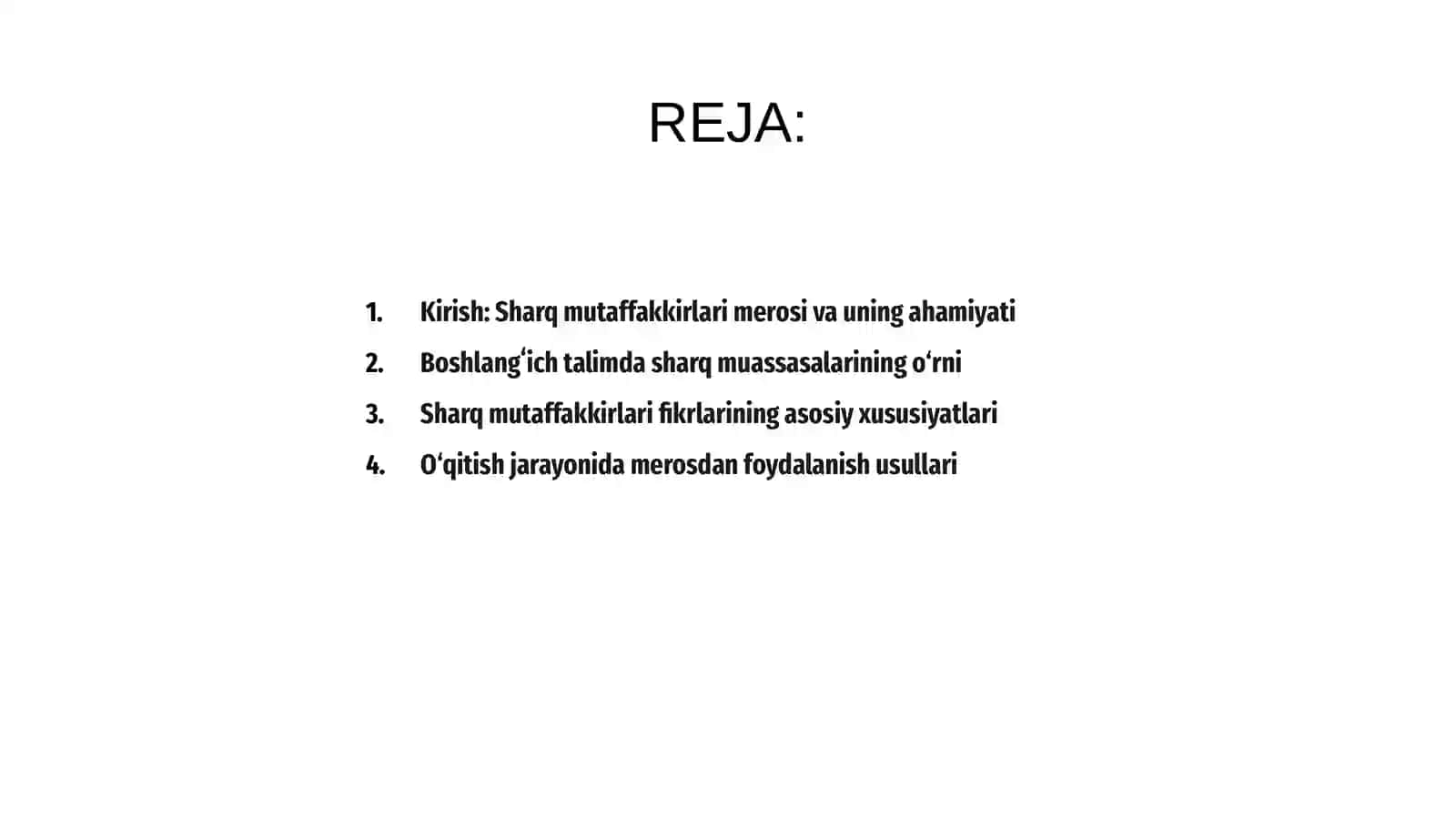 Boshlangʻich talim fanlarida sharq mutaffakkirlari merosidan foydalanish 2