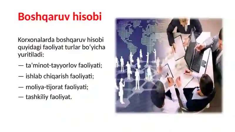 Boshqaruv hisobi 2