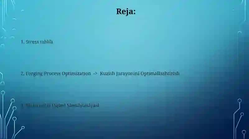 Materiallar Oqimi Simulyatsiyasi 2