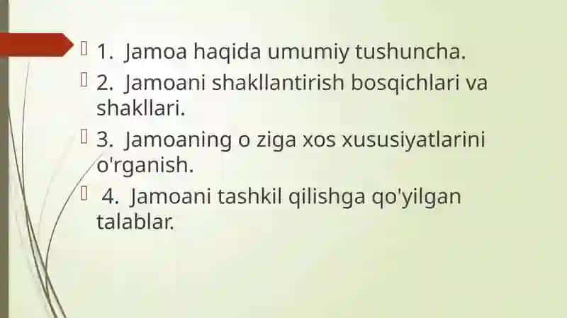 Jamoaning shaxstar biyasigat asiri va sinfrahbarining tarbiyaviy ishi 2
