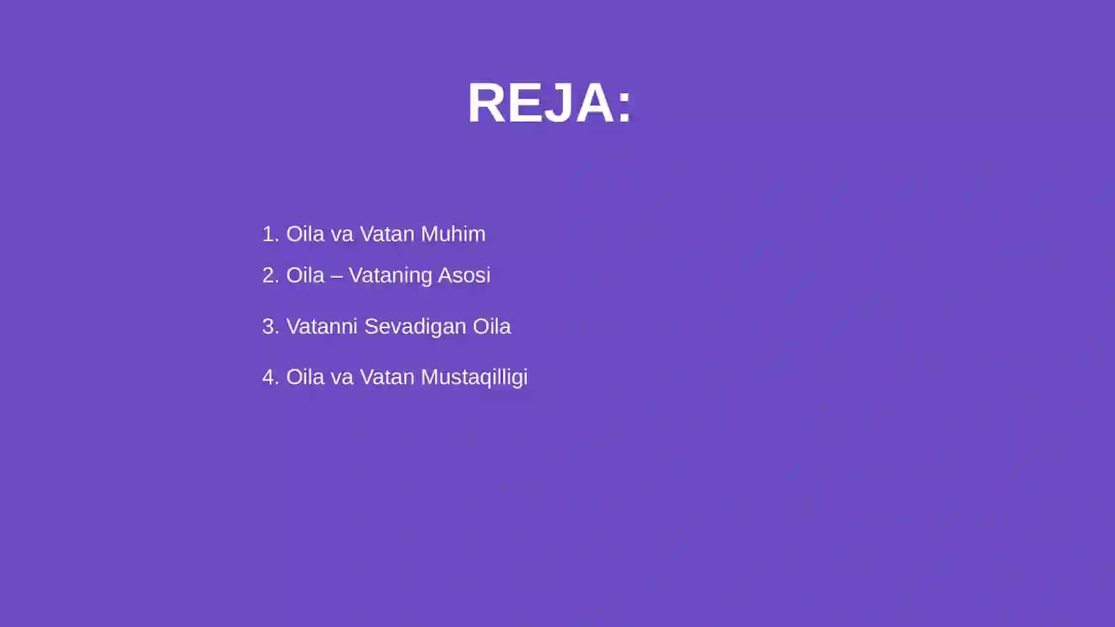 Oila va Vatan 2