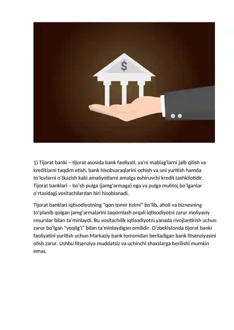 Tijorat banklari 2