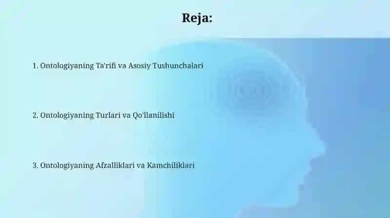 Borliq falsafasi (Ontologiya) 2