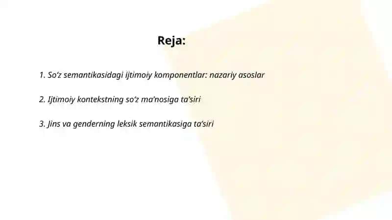 Soʻz semantikasidagi ijtimoiy komponentlar 2