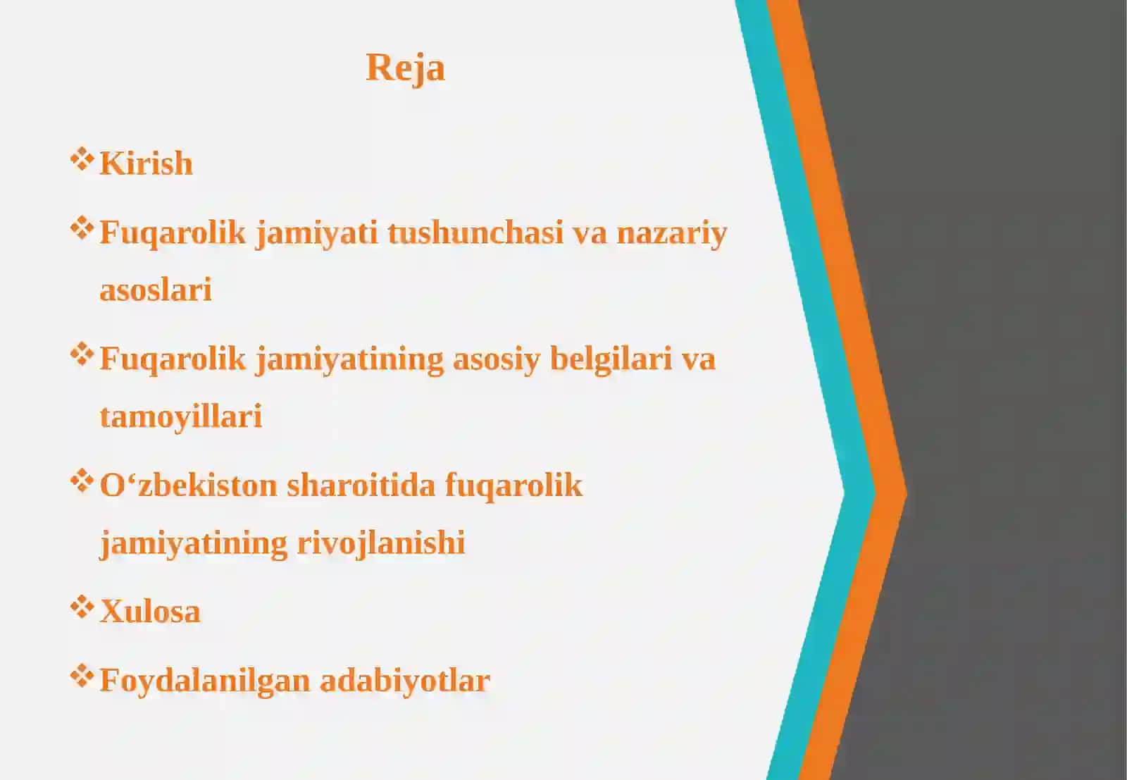 FUQAROLIK JAMIYATI TUSHUNCHASI VA BELGILARI 2