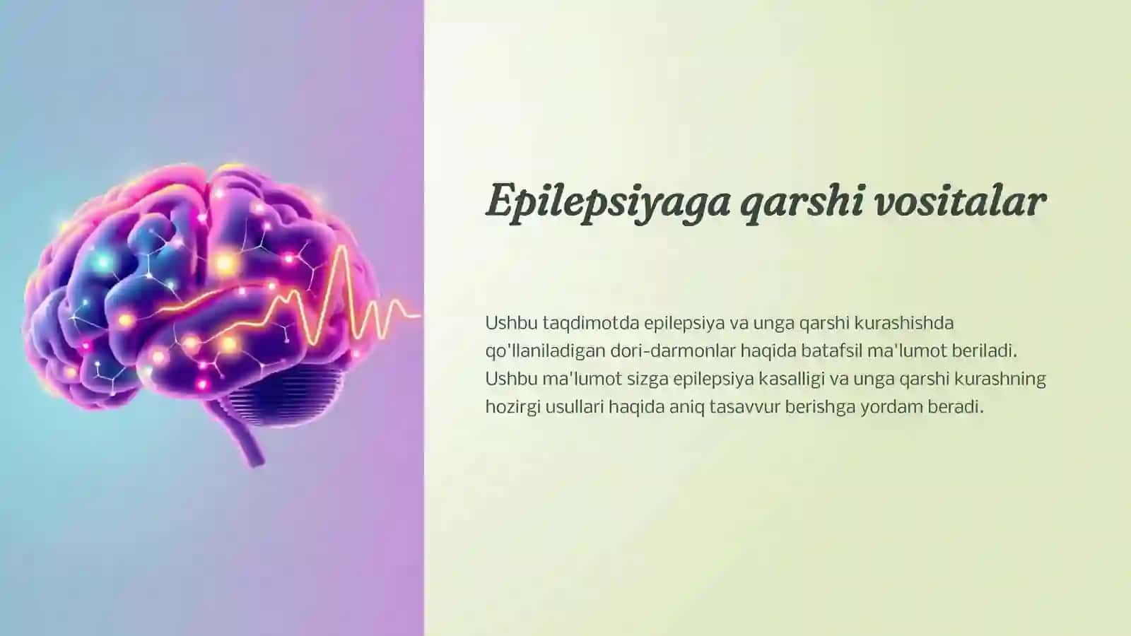 Eplepsiya va unga qarshi vositalar 2
