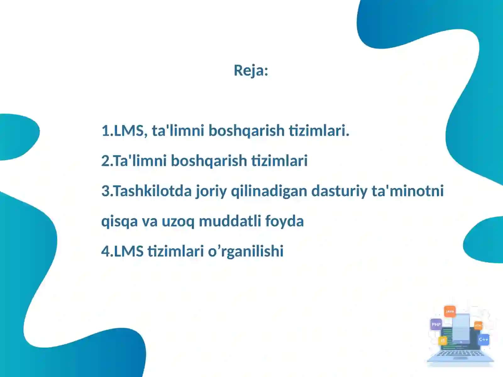 Axborot Tizimlarining Qurilish Tamoyillari va Konsepsiyasi 2