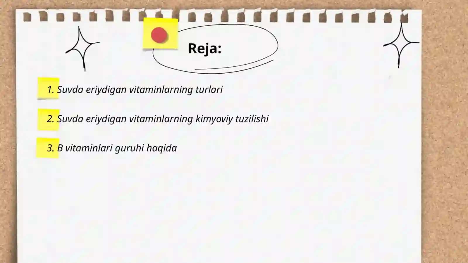 Suvda eriydigan vitaminsimon moddalar 2