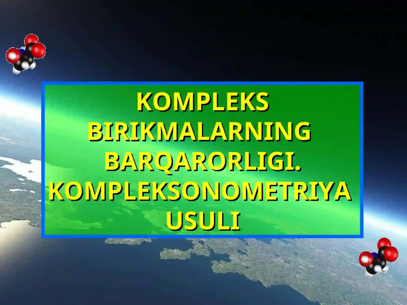 Kompleksonometriya usuli 2