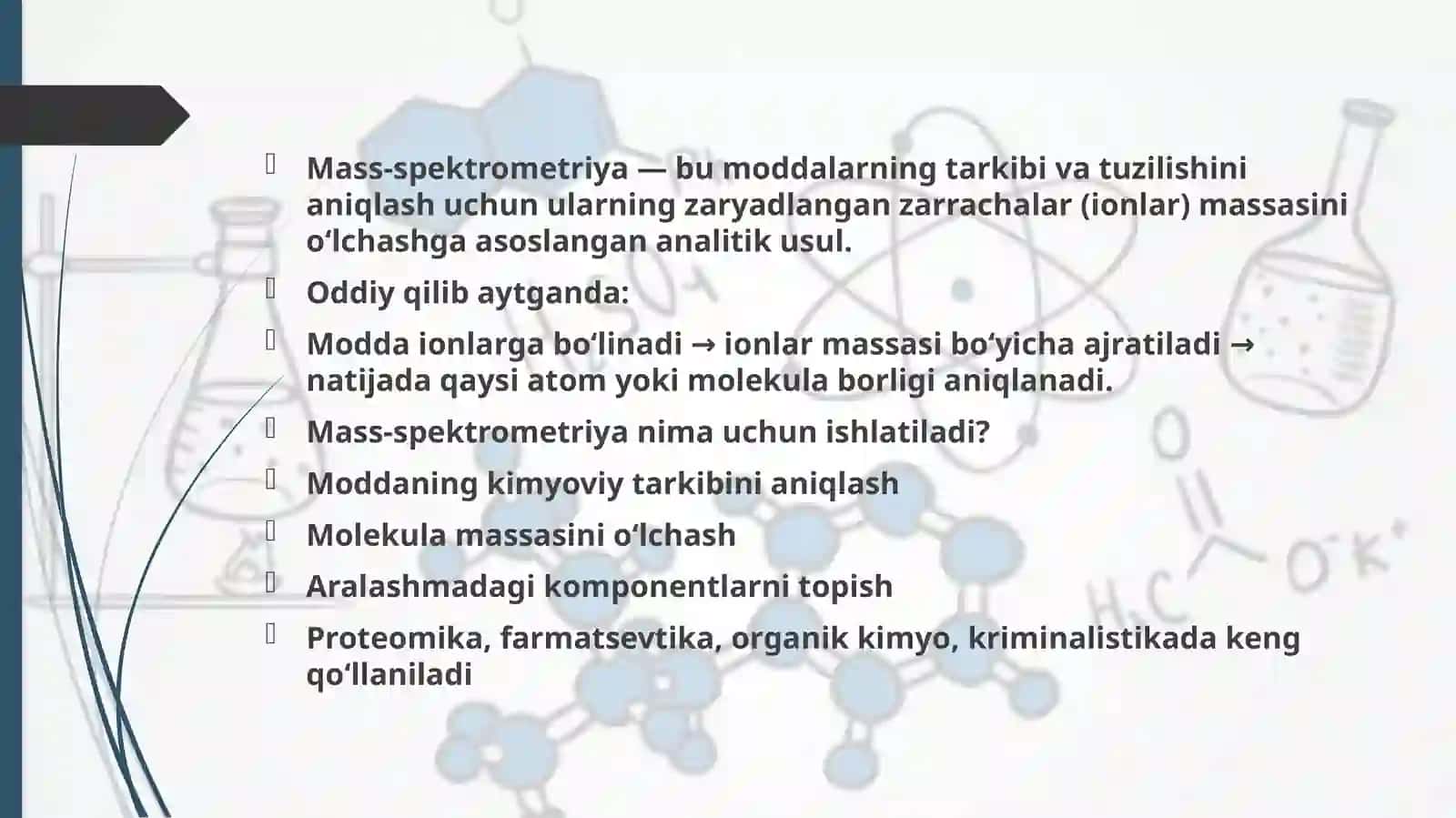 Mass-spektrometriyaasboblari 2