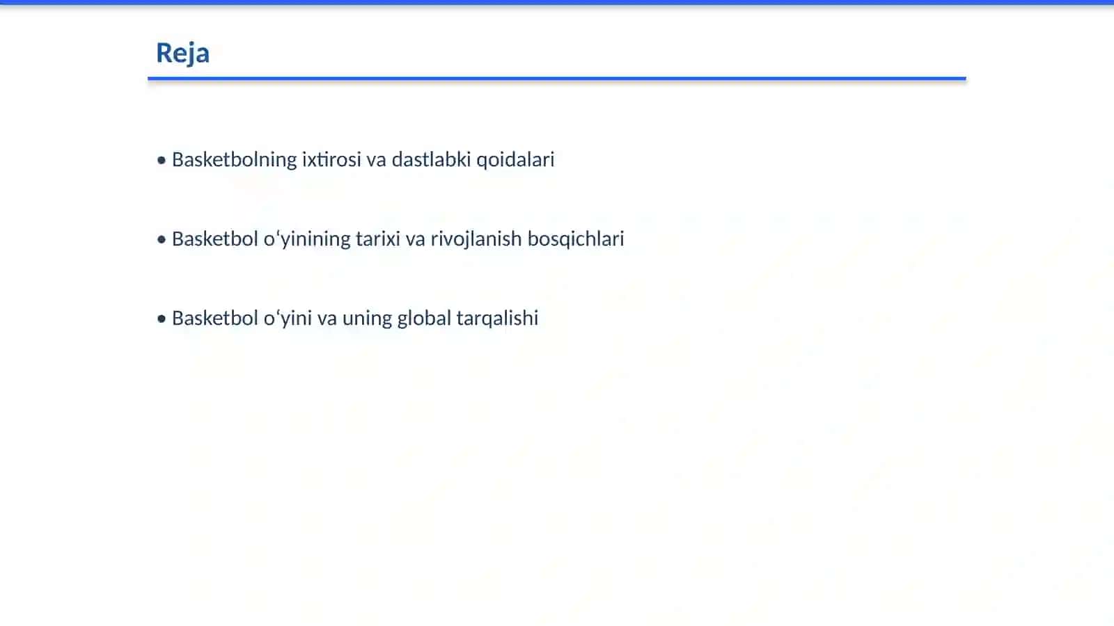 Basketbol o‘yining paydo bo’lishi va rivojlanishi 2