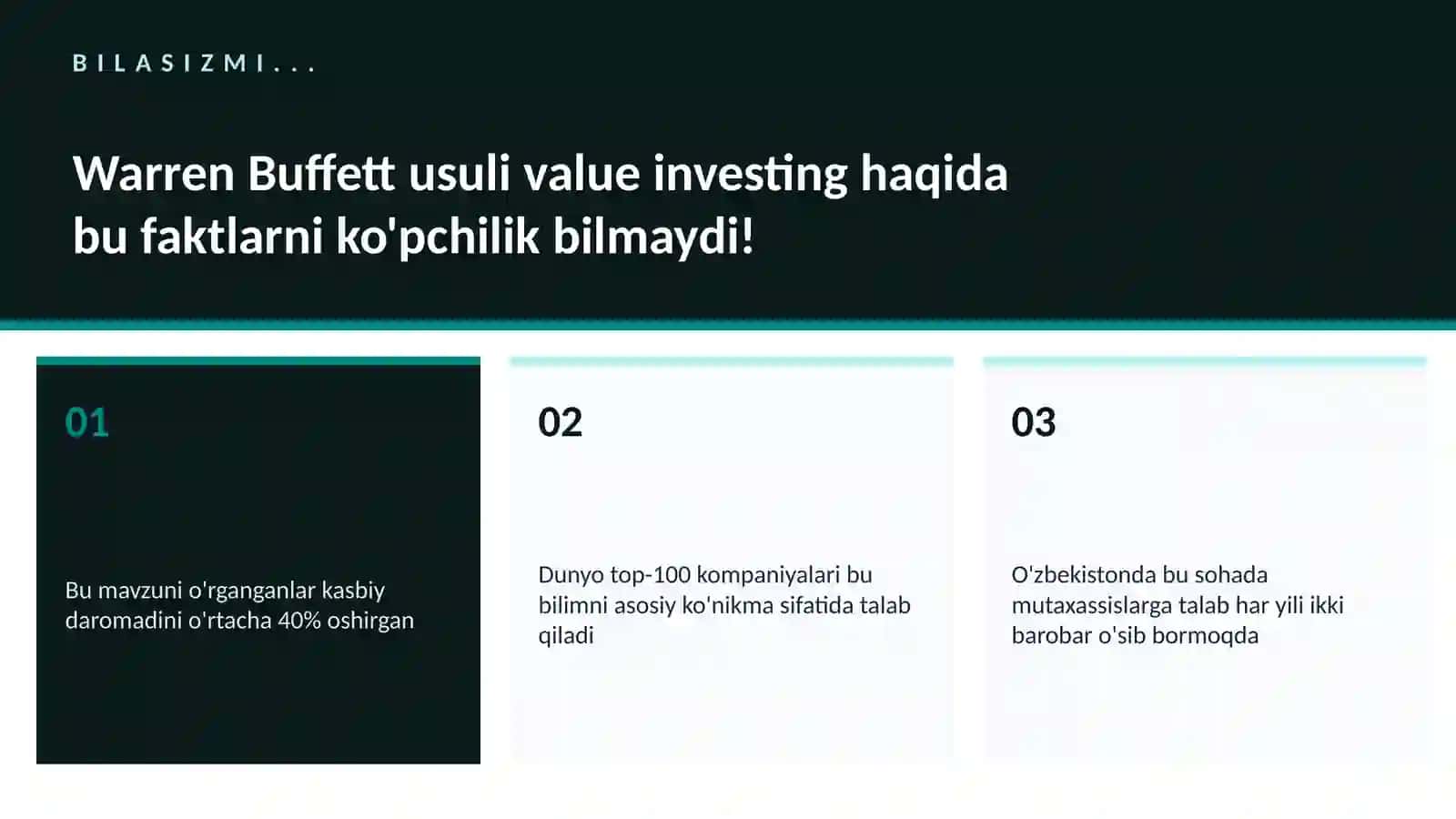 MOLIYA VA INVESTITSIYA 2026 2
