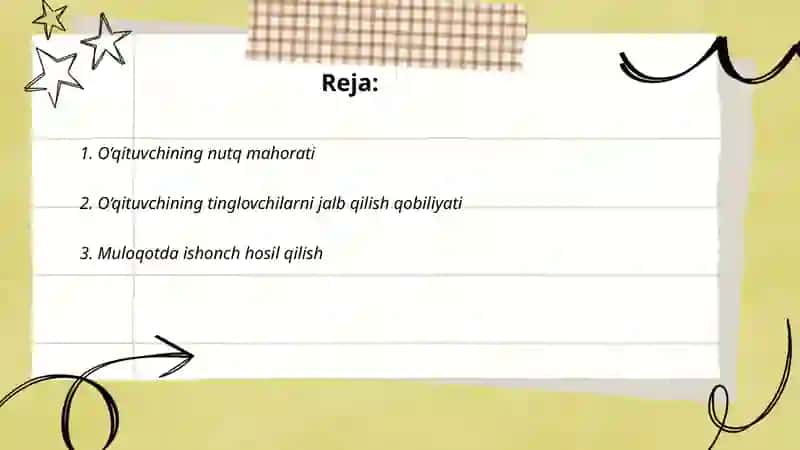 O‘qituvchining nutqiy asosiy komunikativ sifatlari 2