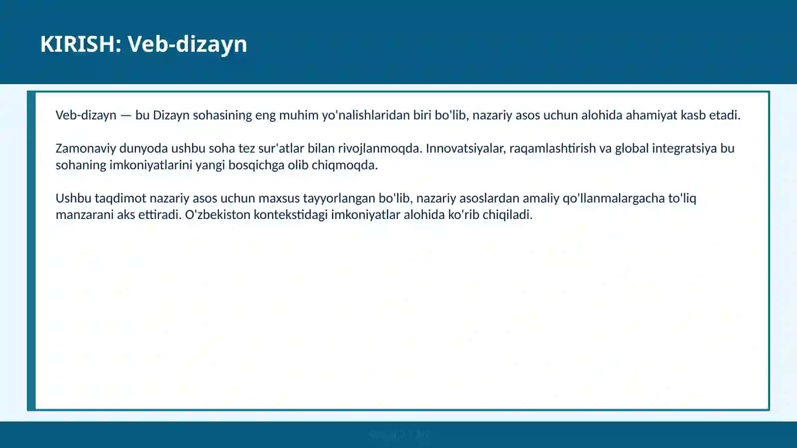 Veb-dizayn 2