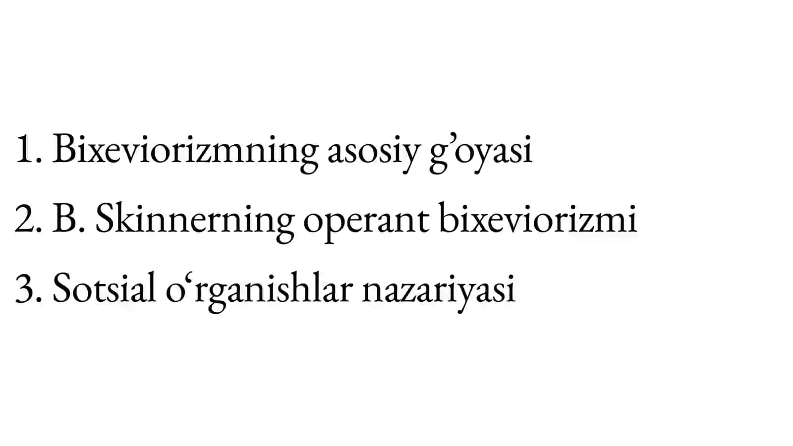 Psixologiyada shaxsni o‘rganishlar nazariyasi 2