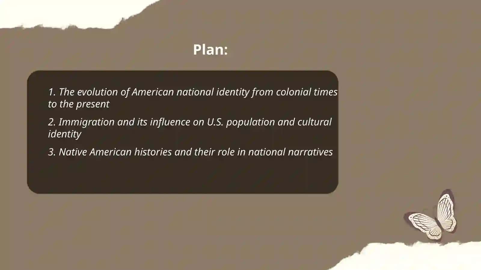 Evolution of American National Identity 2
