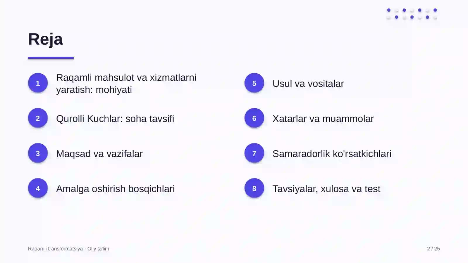 qurolli kuchlarda raqamli mahsulot va xizmatlarni yaratish 6235 2