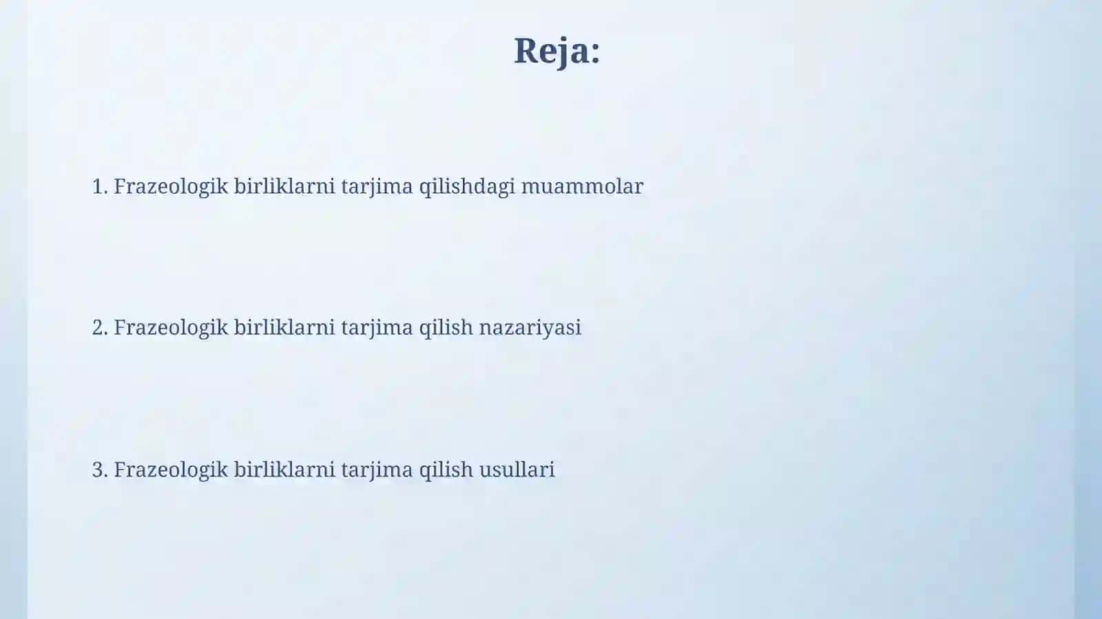 Frazeologik iboralar tarjimasi 2