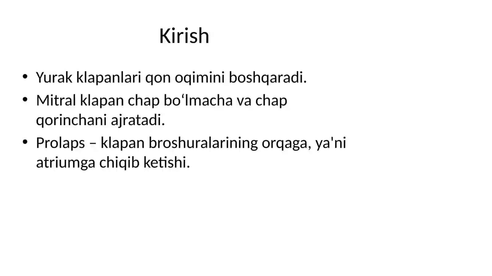 Mitral klapan prolapsi 2