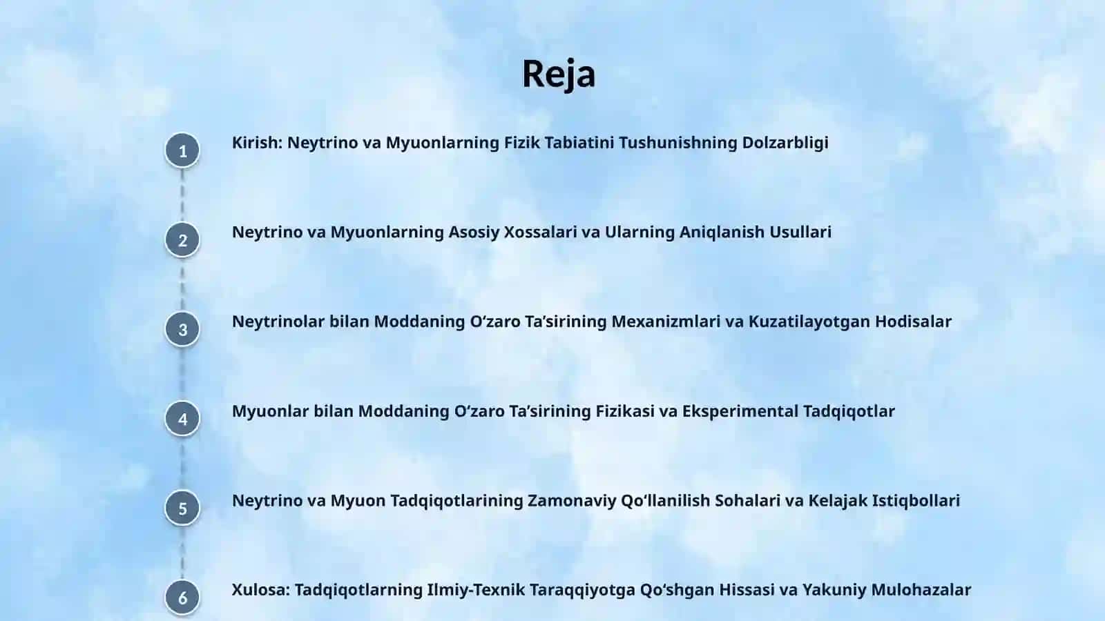 Neytrino va Myuonlarning Fizik Tabiatini Tushunishning Dolzarbligi 2