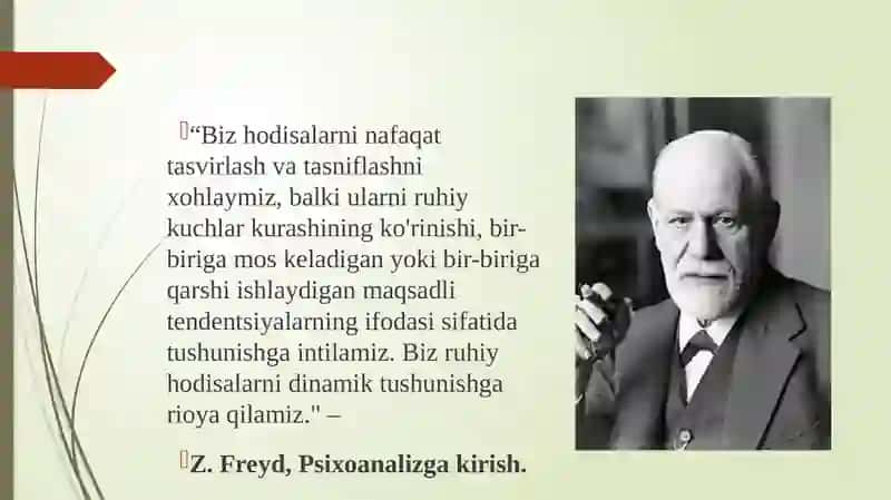 Psixodinamik yondoshuv 2