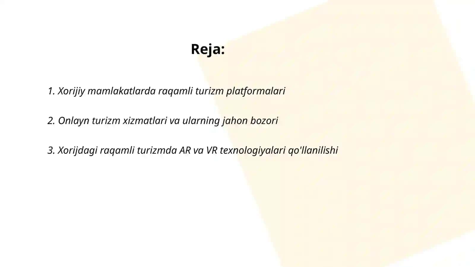 Xorijiy mamlakatlarda raqamli turizm platformalari 2