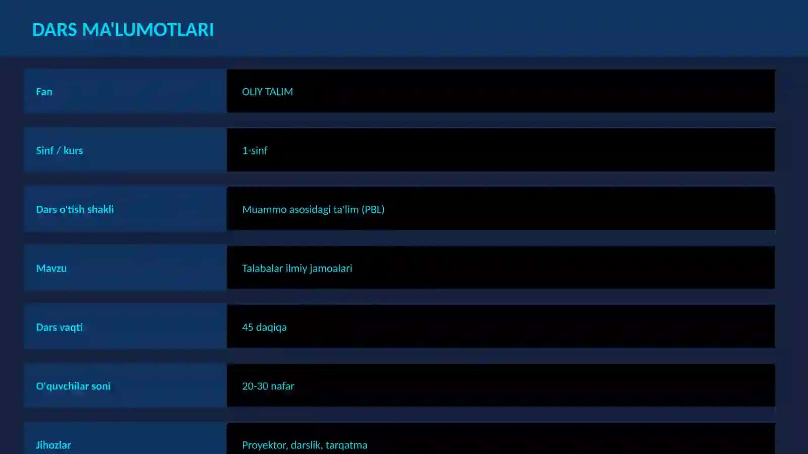 Talabalar ilmiy jamoalari 2
