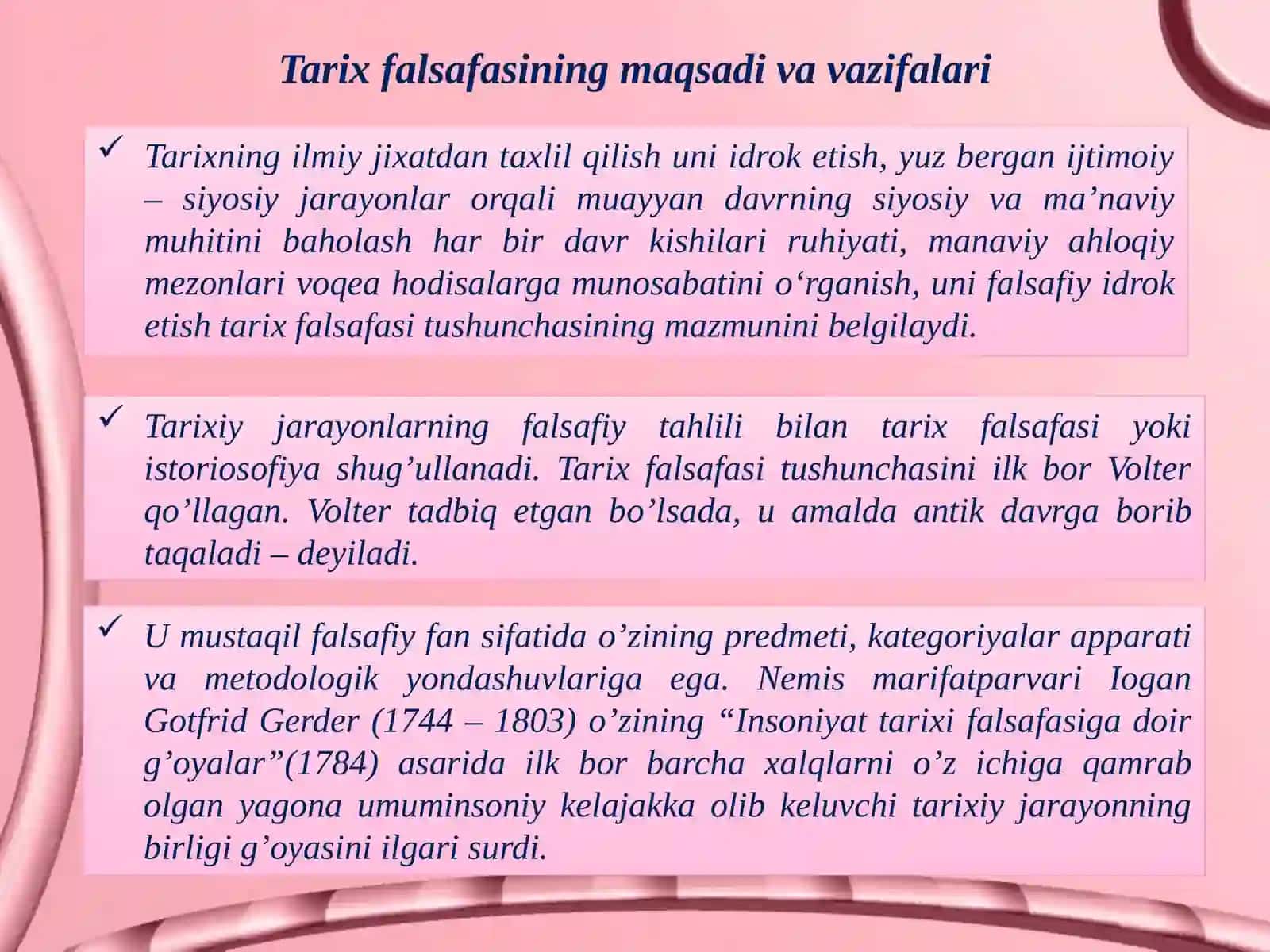 FALSAFA TARIXI RIVOJLANTIRISH HAQIDAGI QARASHLAR EVOLYUTSIYASI 2
