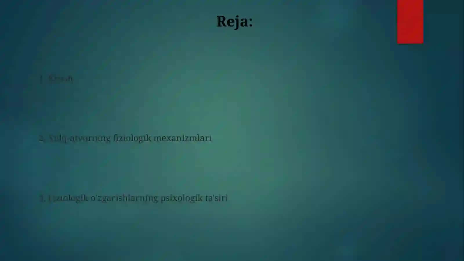 Xulq Atvorning Psixofiziologik Asosi 2